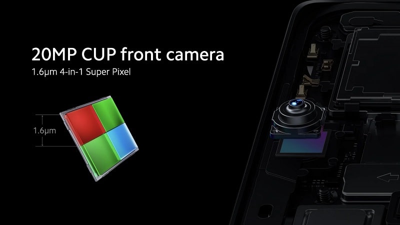Xiaomi 20 megapixel selfie camera