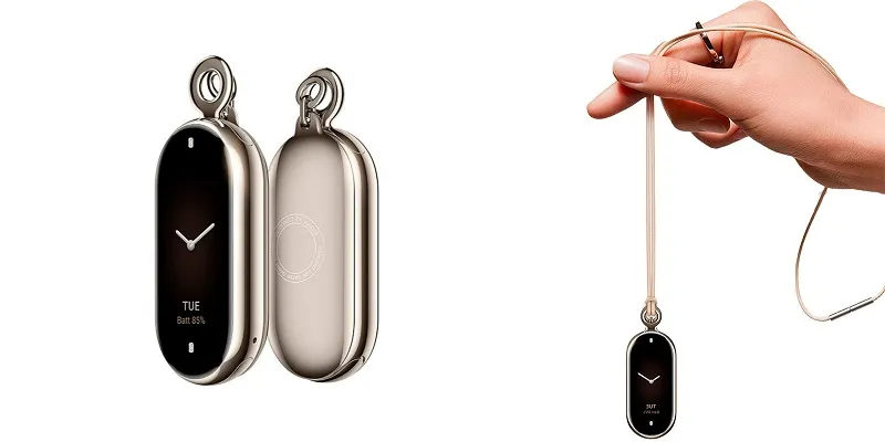 Jön a Xiaomi Smart Band 8 okoskarkötő, mely nyakláncként is hordható lesz