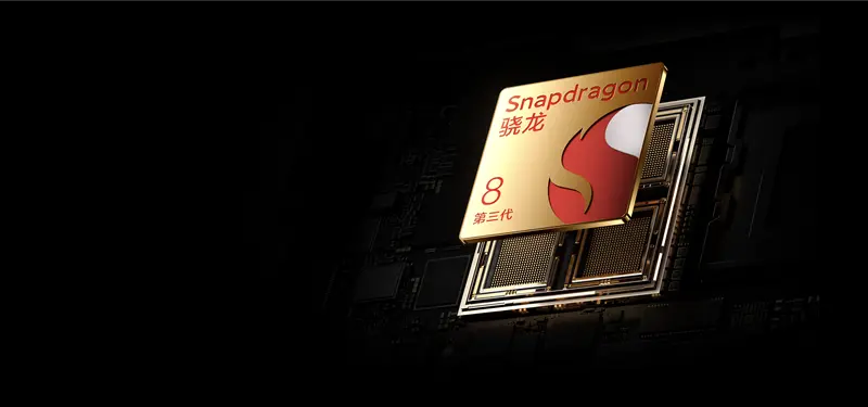 Snapdragon 8 Gen 3 lapkakészlettel, akár 16GB RAM-mal